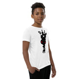 Kid's Doodles T-Shirt - The Giraffe - Zebra High Contrast Apparel and Clothing for Parents and Kids