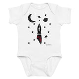 Matching Parent & Baby Set (Women's) - The Blastoff - White bodysuit