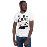 Matching Parent & Baby Set - The Brave - White tee